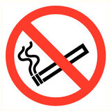 Pictogramme de sécurité Interdiction de fumer