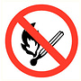 Pikt-o-Norm Pictogramme de sécurité Feu interdit