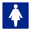 Pikt-o-Norm Pictogramme toilettes dames