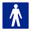 Pikt-o-Norm Pictogramme toilettes messieurs