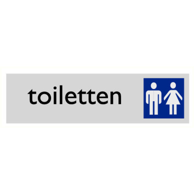 Pikt-o-Norm Pictogramme texte toilettes hommes et dames