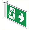 Pikt-o-Norm Pictogramme de sécurité sortie de secours droite