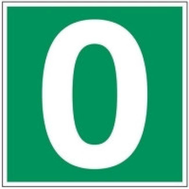 Pikt-o-Norm Pictogramme de sécurité étage -1 jusqu'à 12 autocollant