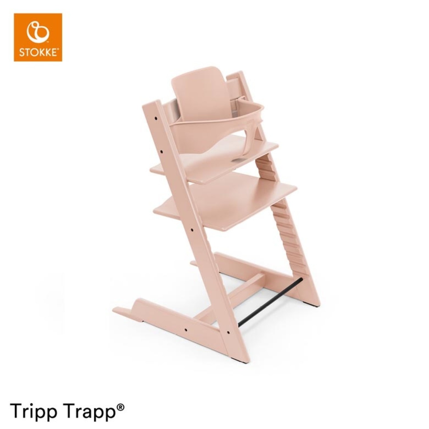 Tripp Trapp met Babyset Serene Pink - Snip wonen +