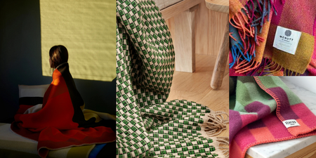                                         De prachtige plaids en kussens van Røros Tweed en McNutt of Donegal 