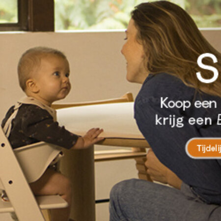 Stokke Tripp Trapp met gratis babyset