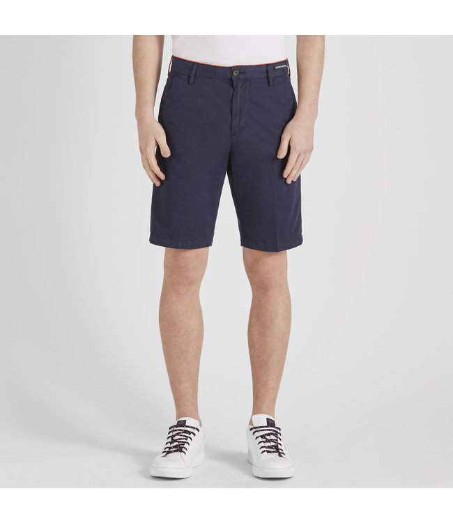 Paul & Shark Bermuda, Donkerblauw, Super Soft Pima Katoen