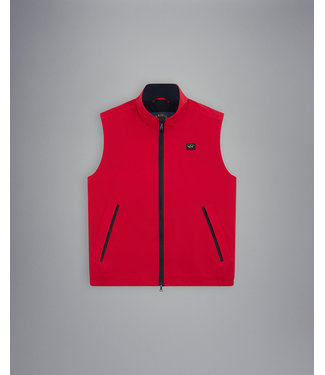 Paul & Shark Paul & Shark, Bodywarmer, Rood RE 4x4 Stretch, Typhoon 20000