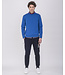 Paul & Shark Zomer Trui, Ronde Hals,  Wol, Cobaltblauw Met Rood Accenten