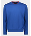Paul & Shark Zomer Trui, Ronde Hals,  Wol, Cobaltblauw Met Rood Accenten