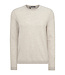 Maerz Munchen Maerz Munchen, Trui, Ronde Hals, Summer Merino Wol, Beige