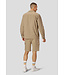 Clean Cut Copenhagen Clean Cut Copenhagen,  Heren Overshirt, Khaki, Knoop Sluiting