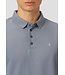 Clean Cut Copenhagen Clean Cut Copenhagen Stretch Katoen Polo, Korte Mouw, RAF Blauw