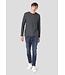 Clean Cut Copenhagen Clean Cut Copenhagen, Sweater Lange Mouw, Ronde Hals, Blauw/Wit Gestreept