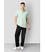 Clean Cut Copenhagen Clean Cut Copenhagen Stretch Katoen Polo, Korte Mouw, Mintgroen