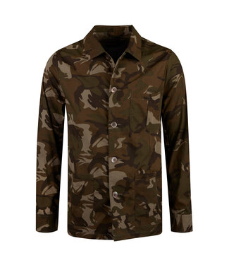 Stenstroms Stenstroms Camouflage Print Overshirt