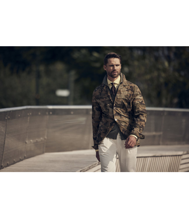 Stenstroms  Overshirt, Camouflage Print