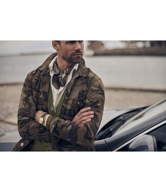 Stenstroms Stenstroms Camouflage Print Overshirt