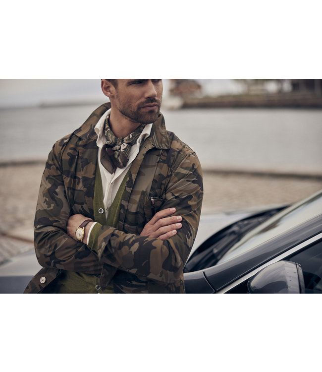 Stenstroms  Overshirt, Camouflage Print