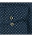 Stenstroms Overhemd, Denim met Print, Lange Mouw, New Slimline