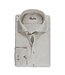 Stenstroms Overhemd, Katoen, Lange Mouw, Beige, Slimline