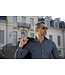 Stenstroms Overhemd, Denim met Print, Lange Mouw, New Slimline