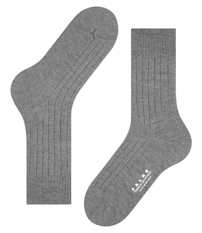 Falke Falke, Paar Sokken, Model Teppich im Schuh, Antraciet Grijs