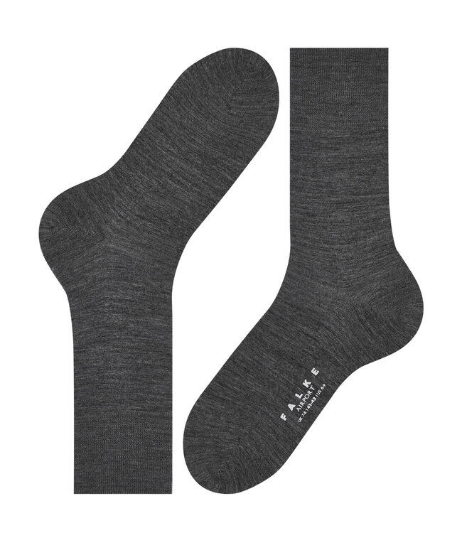 Falke Paar Sokken, Model Airport, Donkergrijs