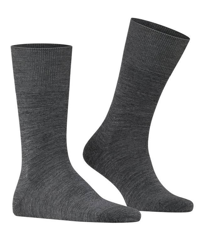 Falke Paar Sokken, Model Airport, Donkergrijs