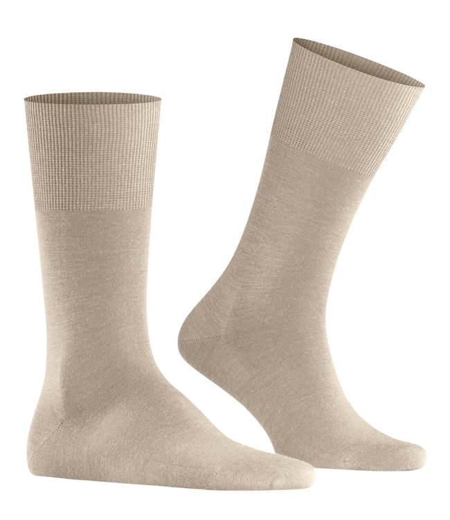 Falke Falke, Paar Sokken, Model Airport, Lichtbeige Gemeleerd