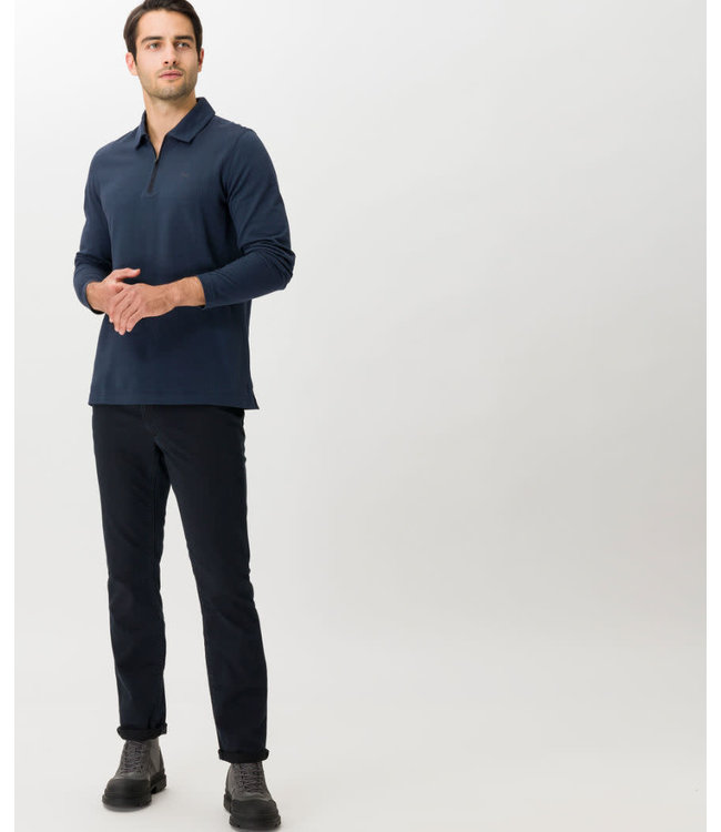 Brax Brax, Five Pocket, Denim, Donkerblauw,  Stretch, Hybrid-Flex