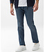 Brax Jeans, Model Chuck Hi-Flex Summer Denim, Faded Blauw