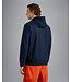 Paul & Shark Hoodie / Vest met Rits, Donkerblauw met Oranje Accenten