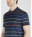 Paul & Shark Polo, Donkerblauw Gestreept, Multi Colour