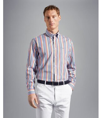 Paul & Shark Paul & Shark, Overhemd, Multicolour Gestreept