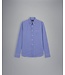 Paul & Shark Overhemd, Katoen, Blauw Wit Gestreept, Easy Care