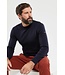 Armor Lux Trui, Merino Wol, Ronde Hals, Model Goulenez, Donkerblauw