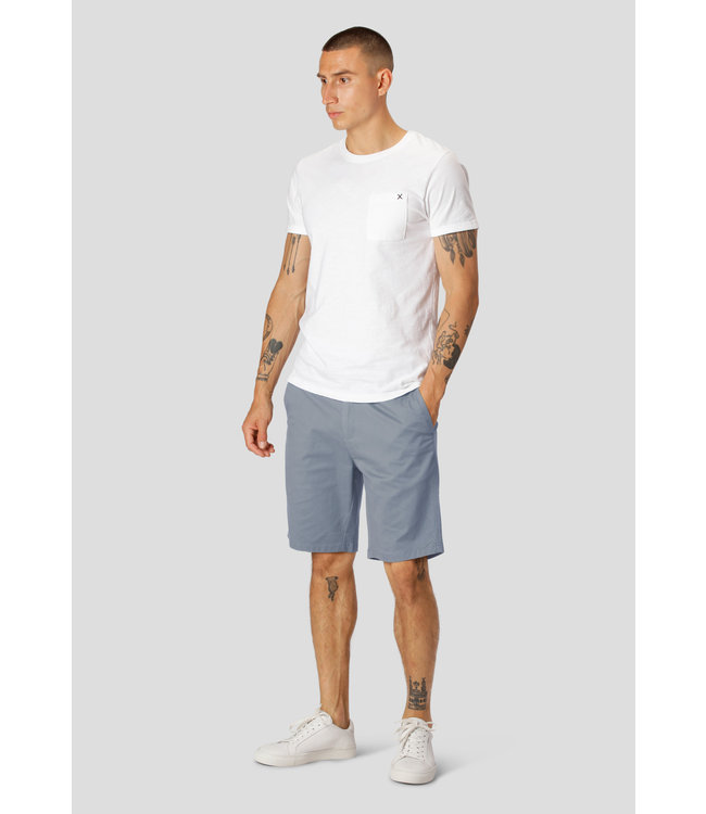 Clean Cut Copenhagen Stretch Short/Bermuda, Dusty Blue