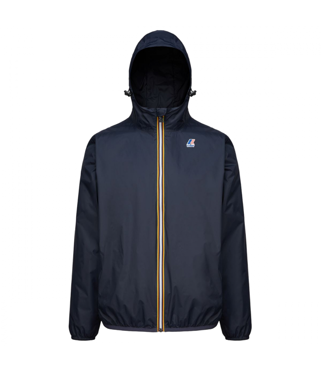 kans scheerapparaat Bereid K-Way, Unisex Jack met Capuchon, Le Vrai Claude 3.0 Warm, Donkerblauw -  Oostvogel Herenmode