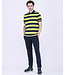 Paul & Shark Polo, Donkerblauw, Lime Groen Gestreept