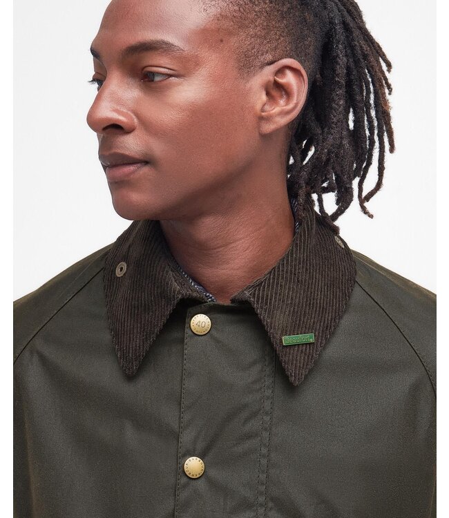 Barbour Wax Jas, Model Beaufort 40,  Olijfgroen