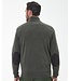 Barbour Half-Zip Trui, Merino Wol, Zijde, Olijfgroen