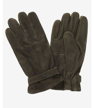 Barbour Barbour, Handschoenen, Groen Leer, Thinsulate Voering