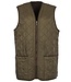 Barbour Polar Quilt, Zip-In-Liner/Losse Binnenvoering/Bodywarmer met Rits, Olijfgroen