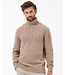 Barbour Coltrui, Beige met Kabelstruktuur