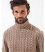 Barbour Coltrui, Beige met Kabelstruktuur