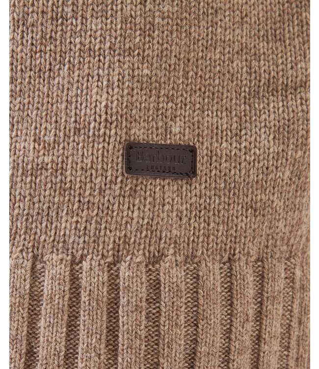 Barbour Coltrui, Beige met Kabelstruktuur
