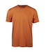 Stenstroms T-Shirt, Katoen, Korte Mouw, Oranje, Fitted Body