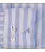 Stenstroms Overhemd, Katoen, Wit, Lichtblauw, Gestreept, Lange Mouw, Fitted Body