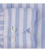 Stenstroms Gestreept Casual Katoenen Overhemd, Wit, Lichtblauw, Lange Mouw, New Slimline